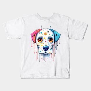 Funny Cartoon Dog. Clipart. Kids T-Shirt